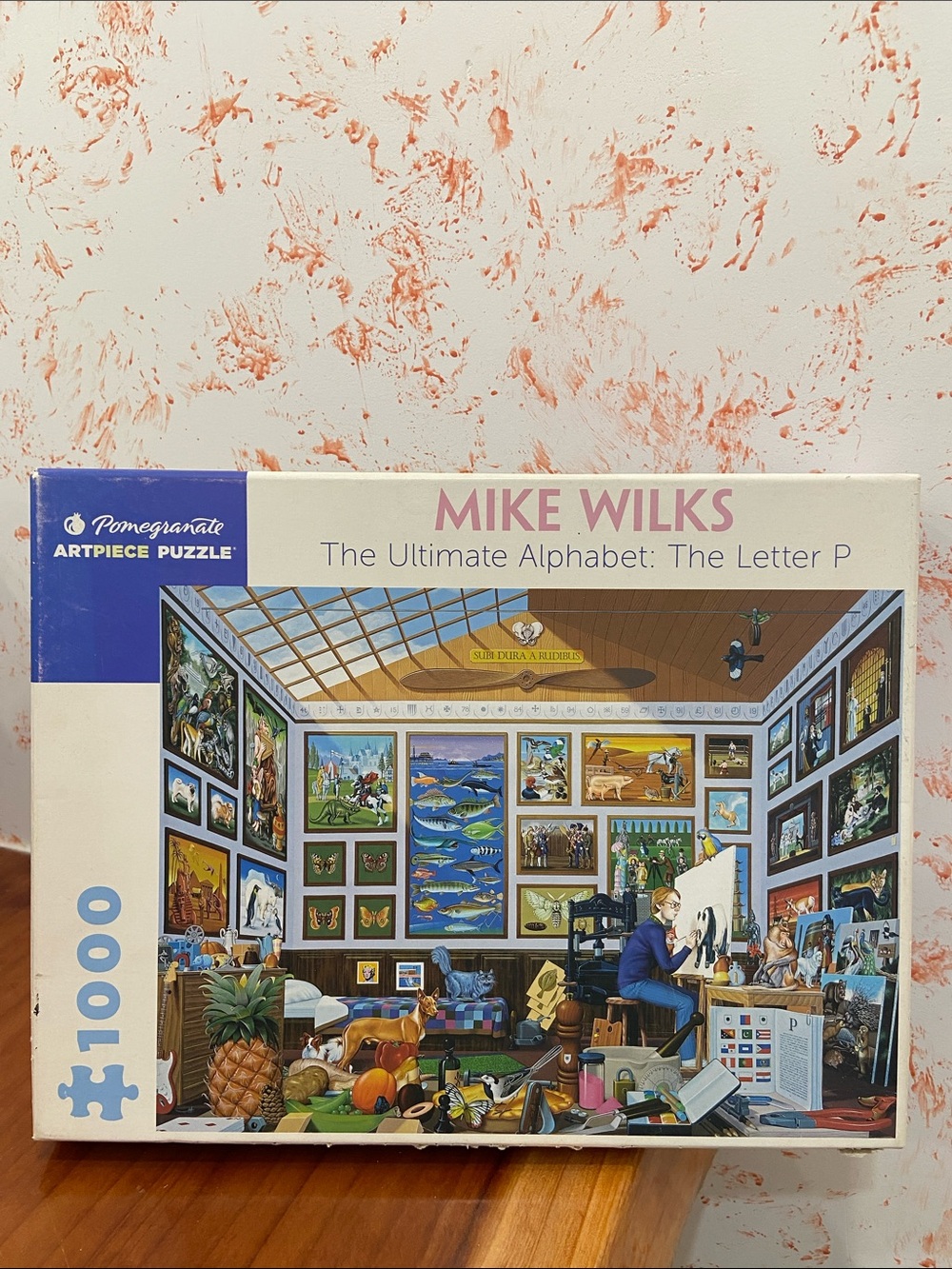 Pomegranate Mike Wilks The Ultimate Alphabet: The Letter P - 1000 Piece Puzzle